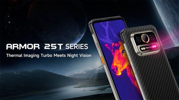 Представлен защищённый смартфон Ulefone Armor 25T с тепловизором